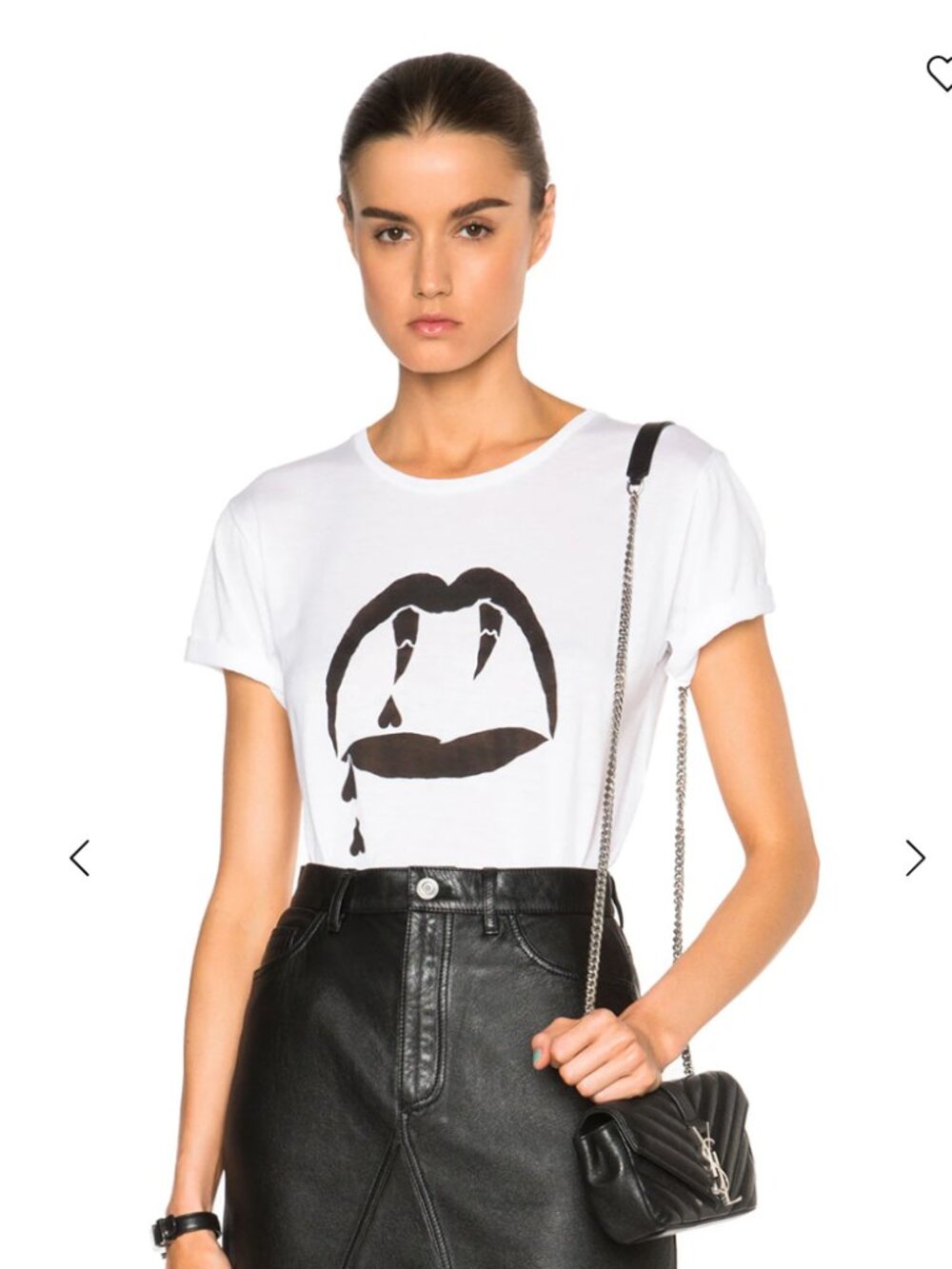 Vintage Saint Laurent Blood Luster T-Shirt size small